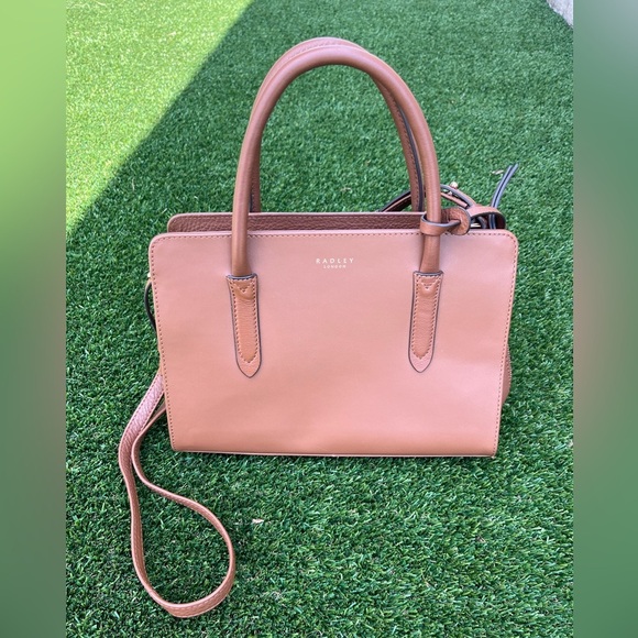 Radley London Liverpool Street Leather Ziptop Tan Brown - Picture 12 of 12